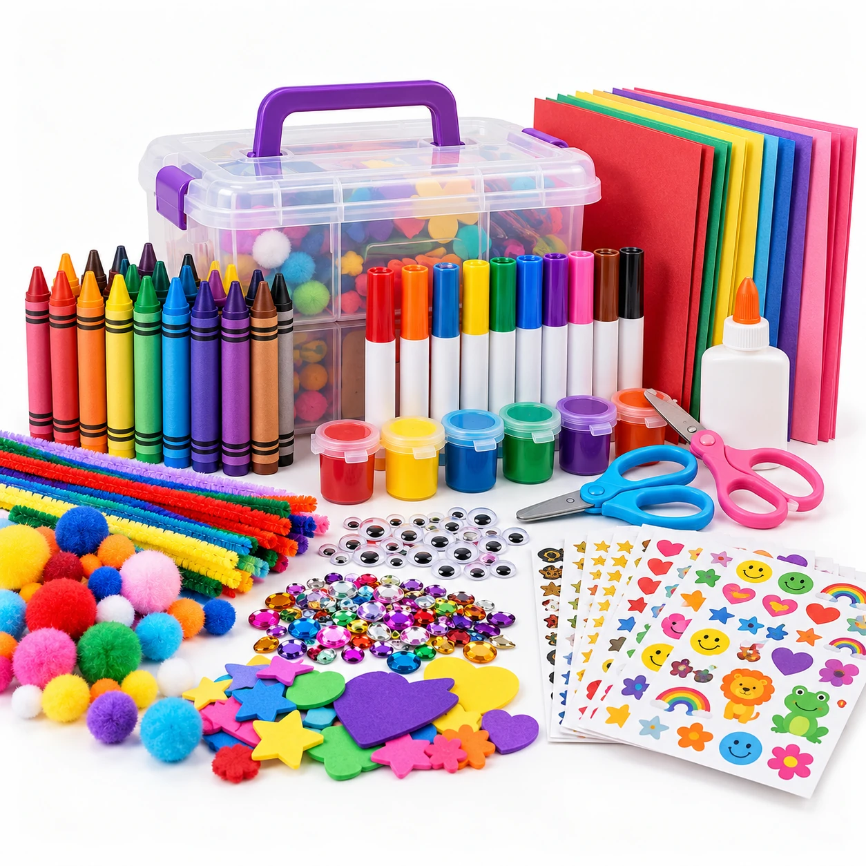Creative Art Box — 86 Pieces